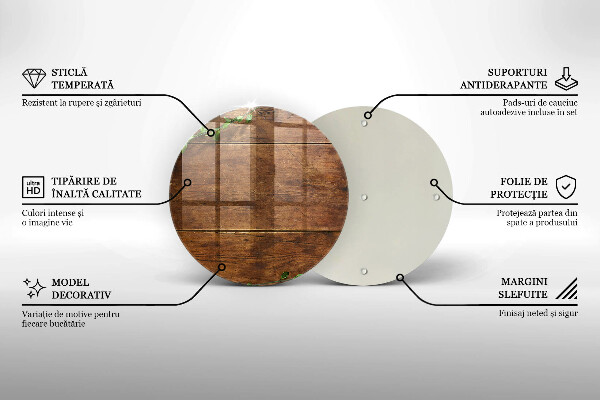 Tábua de vidro Tábuas e folhas de madeira