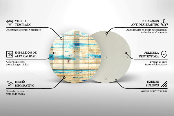 Tábua corte Tábuas de madeira retrô