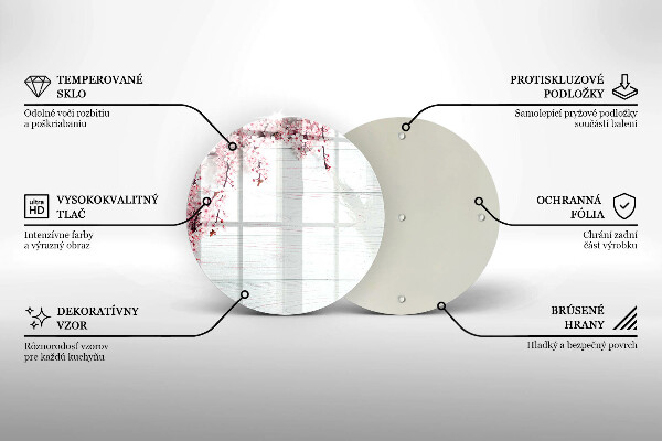 Tábua para corte Flores nas tábuas
