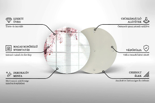 Tábua para corte Flores nas tábuas