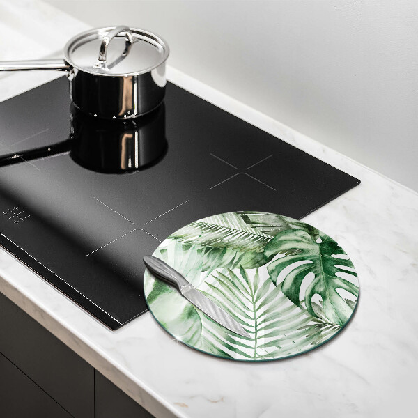 Tábua para cozinha Folhas pintadas