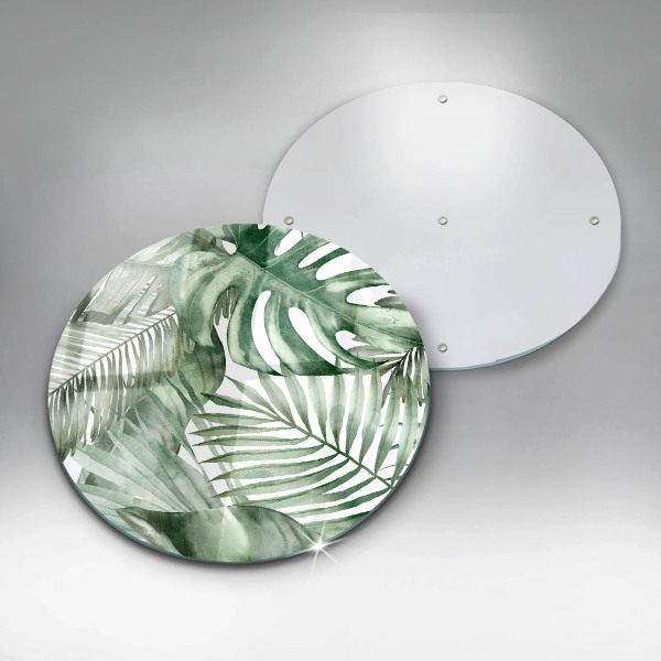 Tábua para cozinha Folhas pintadas