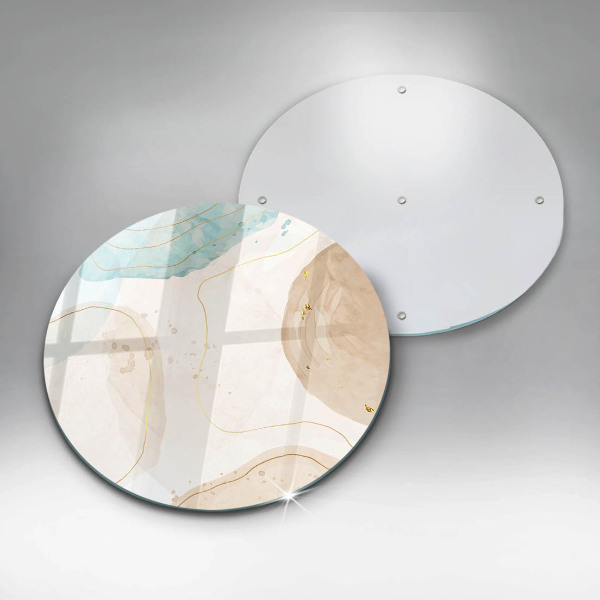 Tábua de cortar alimentos Bokeh boho e dourado