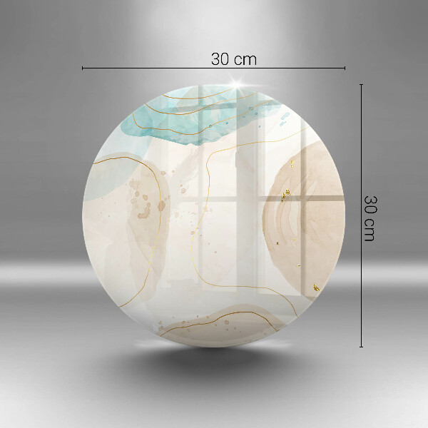 Tábua de cortar alimentos Bokeh boho e dourado