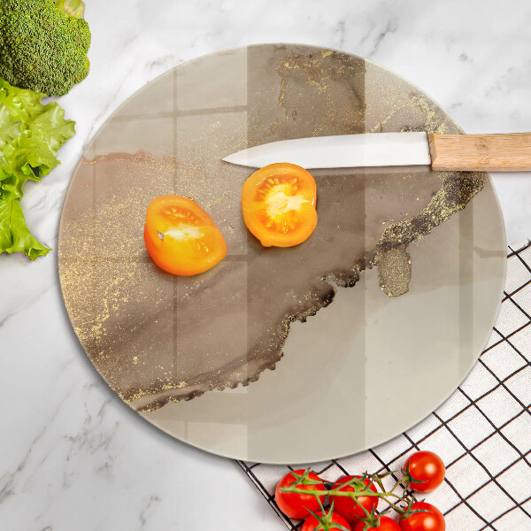 Tábua para cozinha Ouro abstrato