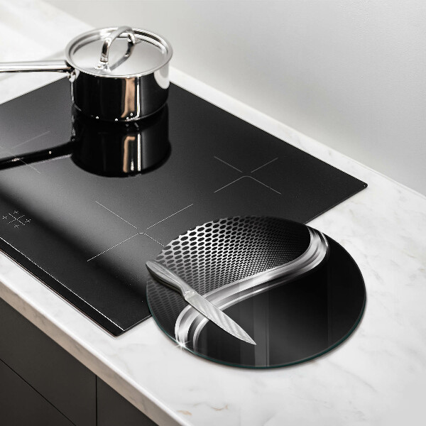 Tábua de vidro Estrutura metálica