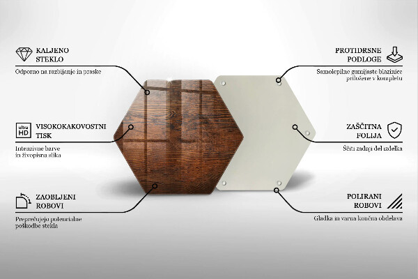 Tábua corte Placa de madeira escura