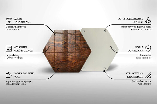 Tábua corte Placa de madeira escura