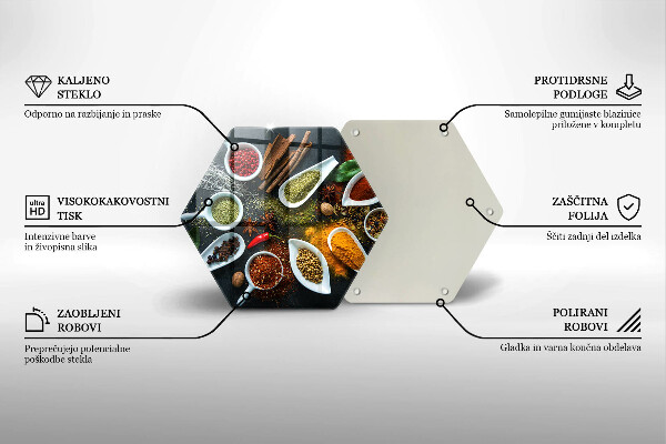 Tábua para cozinha Especiarias de cozinha