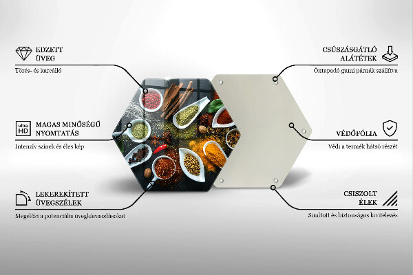 Tábua para cozinha Especiarias de cozinha