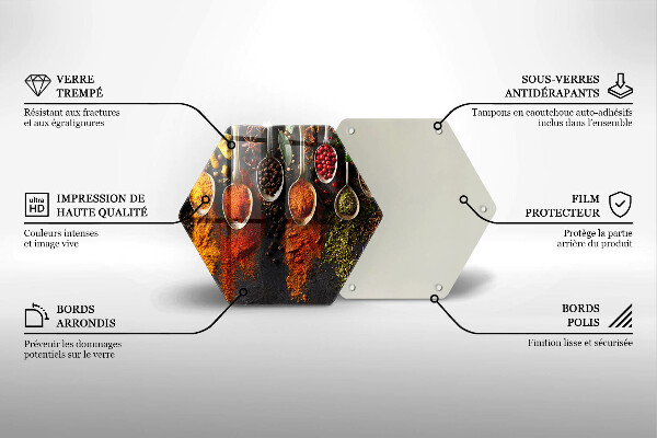 Tábua cozinha colheres de especiarias
