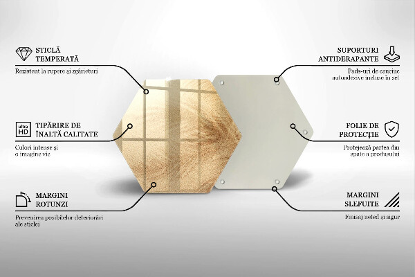Tábua de corte de vidro Férias na areia da praia