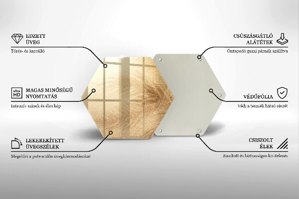 Tábua de corte de vidro Férias na areia da praia