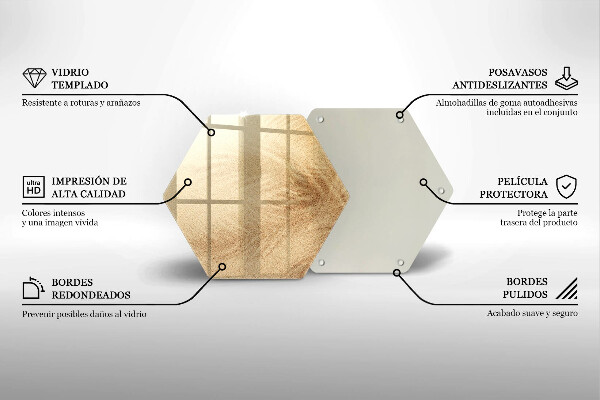 Tábua de corte de vidro Férias na areia da praia
