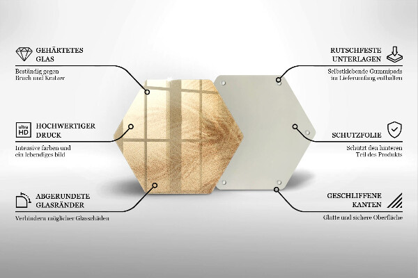 Tábua de corte de vidro Férias na areia da praia