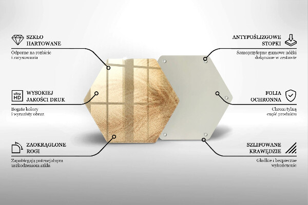 Tábua de corte de vidro Férias na areia da praia