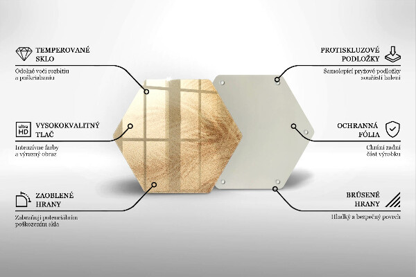 Tábua de corte de vidro Férias na areia da praia