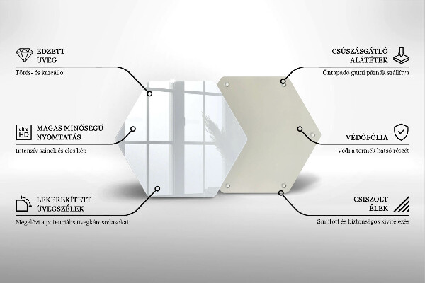 Tábua de corte Cor branca