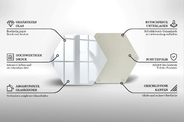 Tábua de corte Cor branca