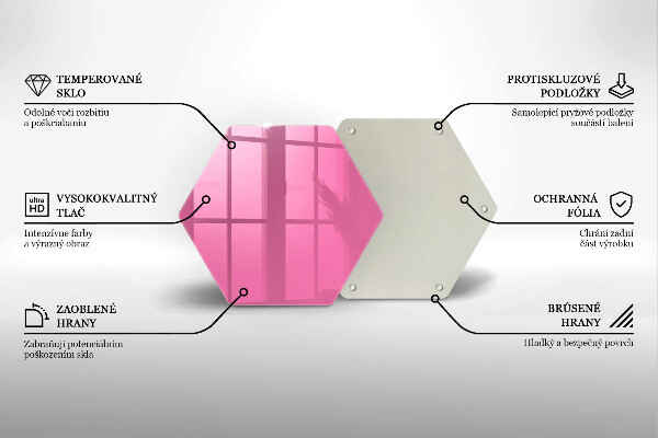 Tábua cozinha Cor rosa