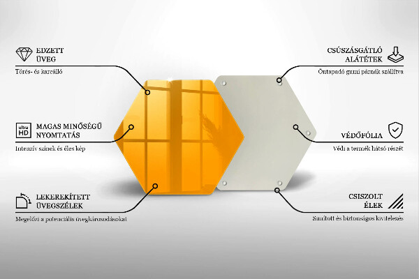 Tábua corte Cor amarelo escuro