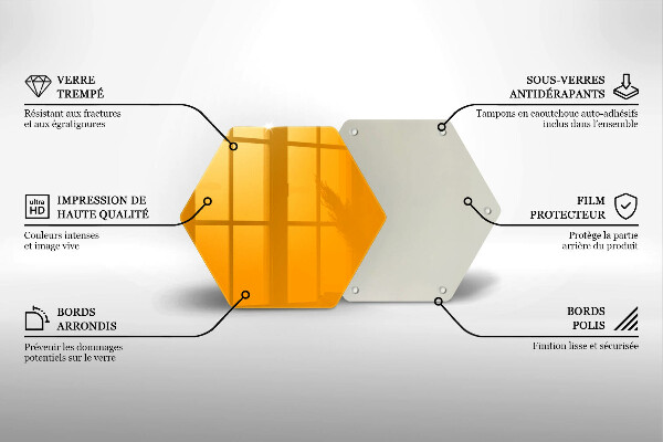 Tábua corte Cor amarelo escuro