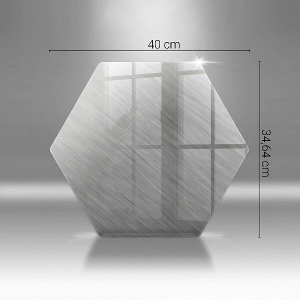 Tábua de vidro Fundo de textura metálica