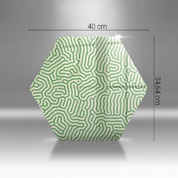 Tábua de vidro Linhas abstratas