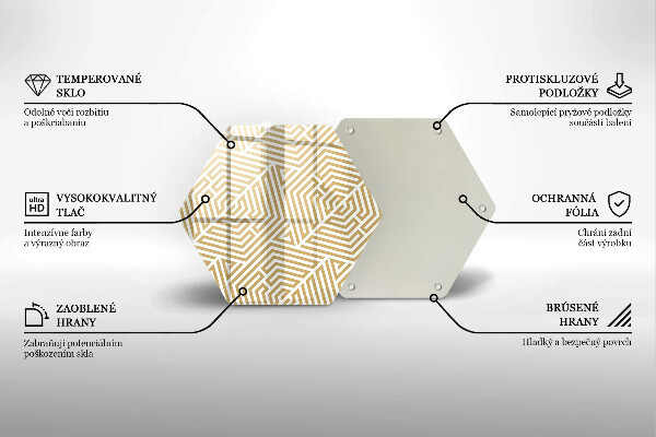 Tábua para corte Linhas geométricas
