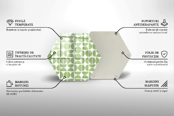 Tábua para corte Padrão de formas boho