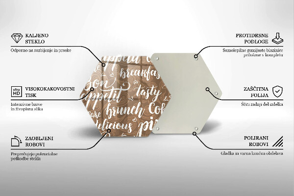 Tábua de cortar alimentos legendas de bom apetite