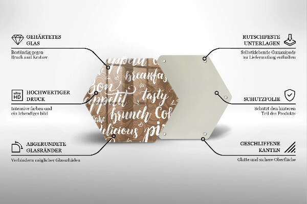 Tábua de cortar alimentos legendas de bom apetite