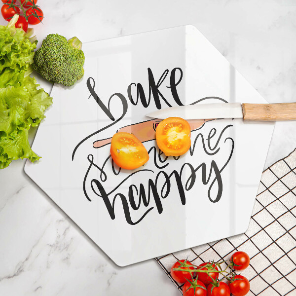 Tábua para cozinha Asse alguém feliz