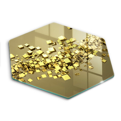 Tábua de cortar Geometria 3D abstrata