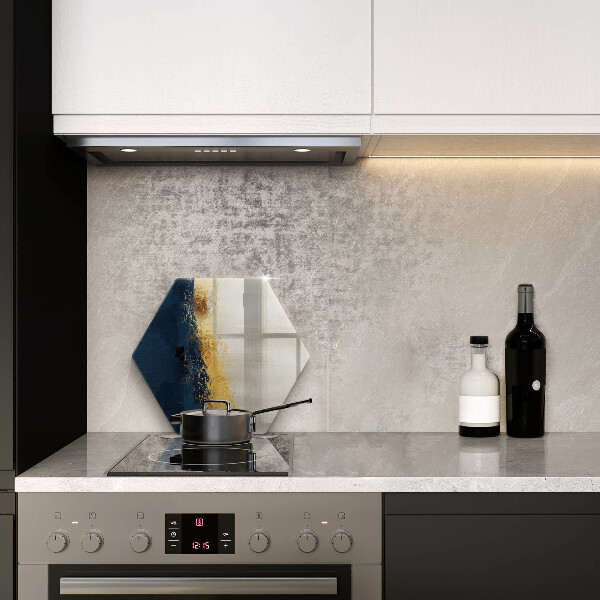 Tábua de corte Ouro abstrato