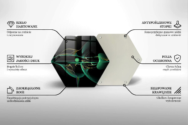 Tábua de cortar Abstração moderna