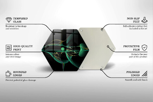 Tábua de cortar Abstração moderna