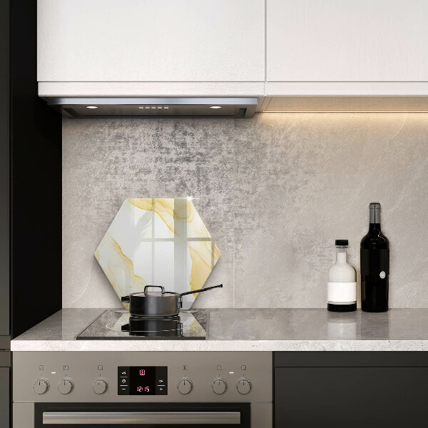 Tábua para cozinha Abstração dourada