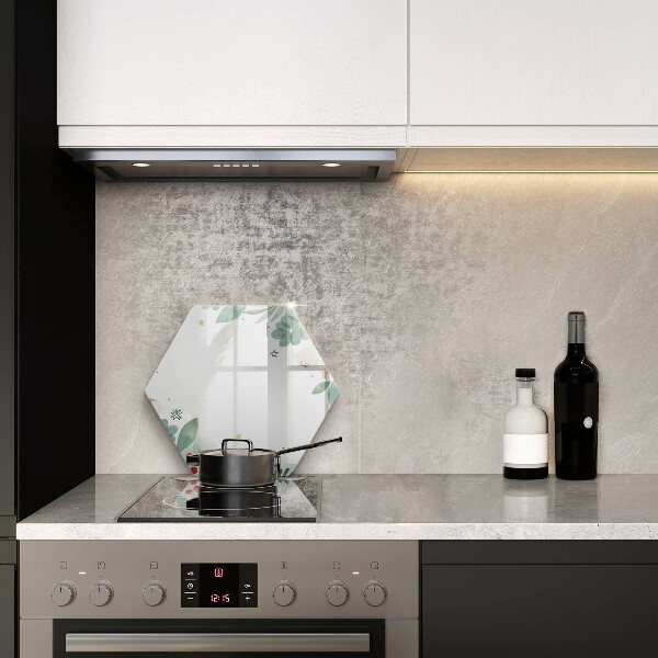 Tábua para corte Folhas de aquarela