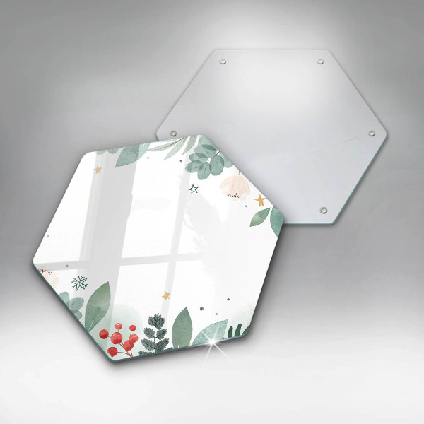 Tábua para corte Folhas de aquarela