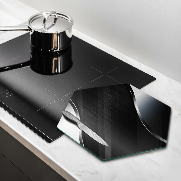 Tábua de vidro Abstração de metal