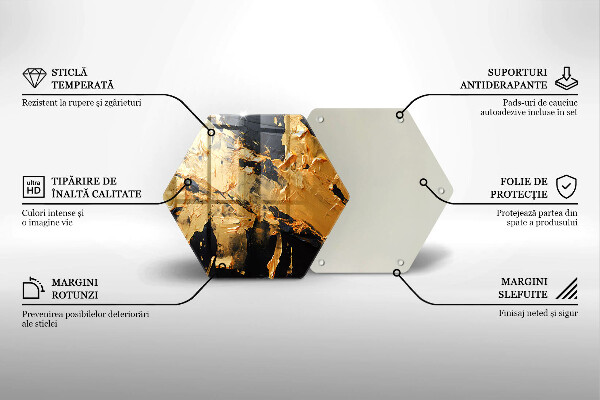 Tábua de cortar Textura de tinta elegante