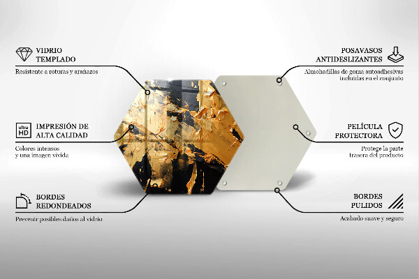 Tábua de cortar Textura de tinta elegante