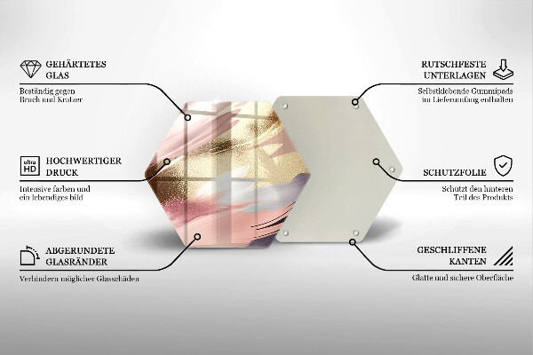 Tábua para cozinha Manchas pastel