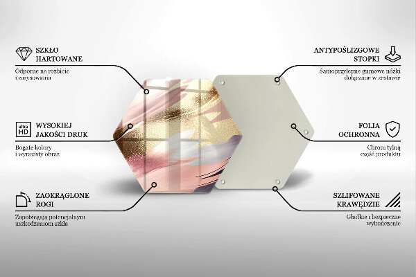 Tábua para cozinha Manchas pastel