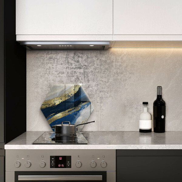 Tábua corte Textura com ouro