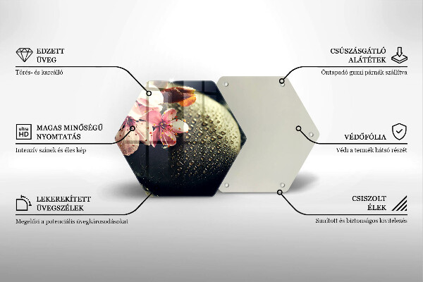 Tábua corte Flores pedras zen