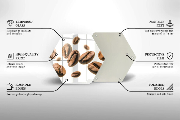 Tábua para corte Grãos de café