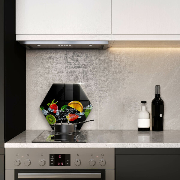 Tábua de cortar alimentos Fruta na água