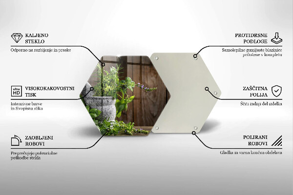 Tábua corte Ervas verdes